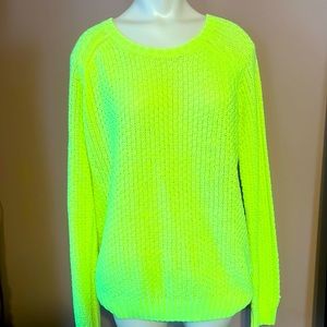 Neon Yellow Forever 21 Sweater!
